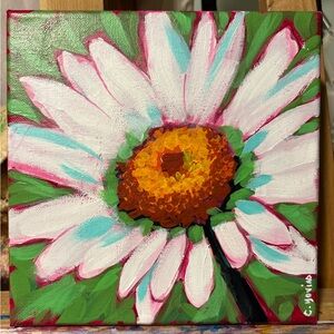 Vibrant Floral Canvas Art